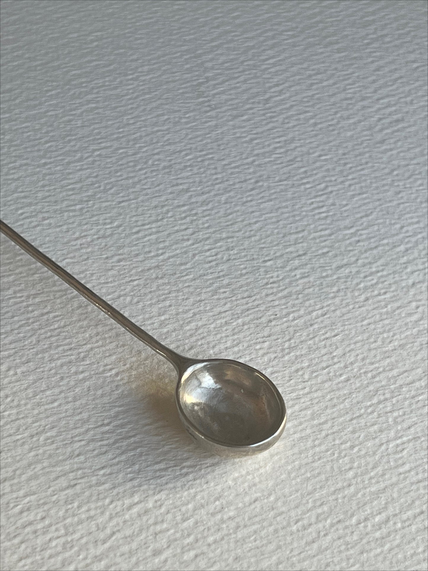 Cuchara de plata pequeña